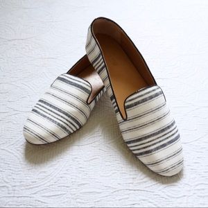 J. Crew Factory Striped Loafers
